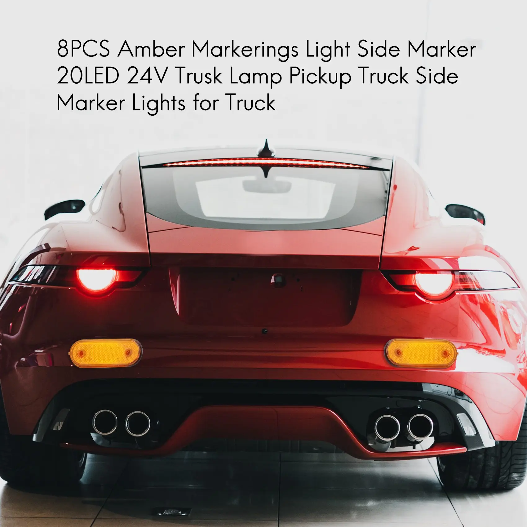 8 шт. маркеры для грузовиков 20 светодиодов 24 В