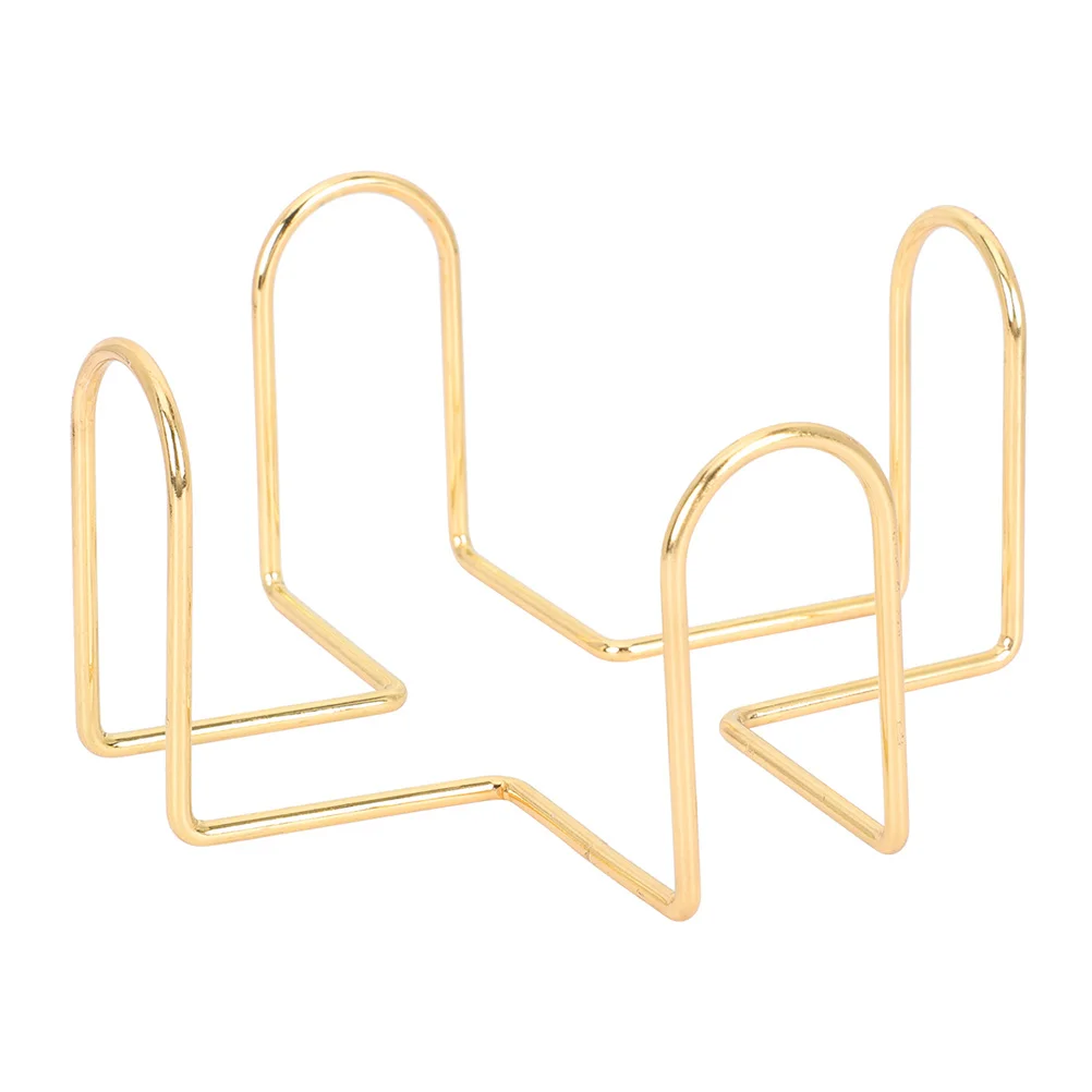 

Coaster Holder Rack Storage Metal Stand Iron Round Coasters Kitchen Square Plate Organizer Shelf Steel Dish Drink Wire Stainless