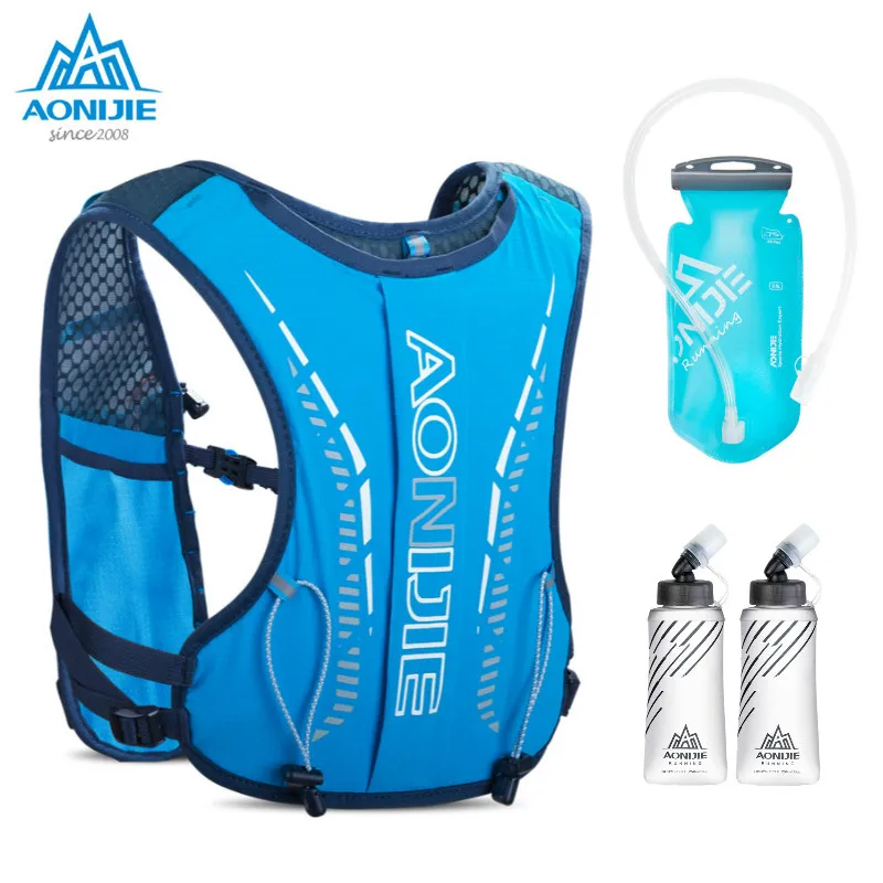 

AONIJIE Ultra Vest 5L Hydration Backpack Cute Drawing Pack Bag Children Cross-country Backpack for 6 To 12 Years