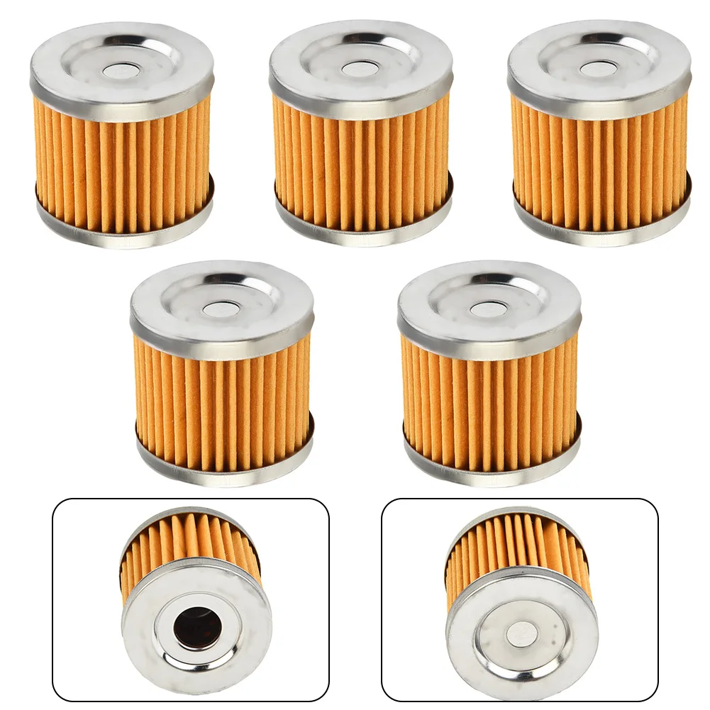 

5Pcs Motorcycle Oil Filter Element For GN125 Oil Cooler Cover Fuel Filter Cleaner Fuel Delivery System Motorbike Accessories