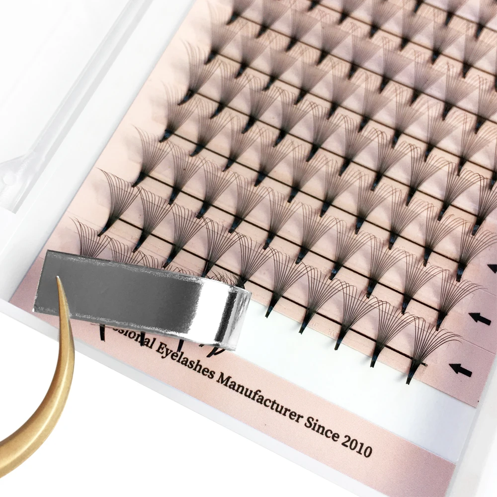 Premade Volume Fans 3D 4D 5D 6D 10D MIX Individual Lashes Extension  Pre Made Russian Volume Fan Eyelash Extension Faux Mink