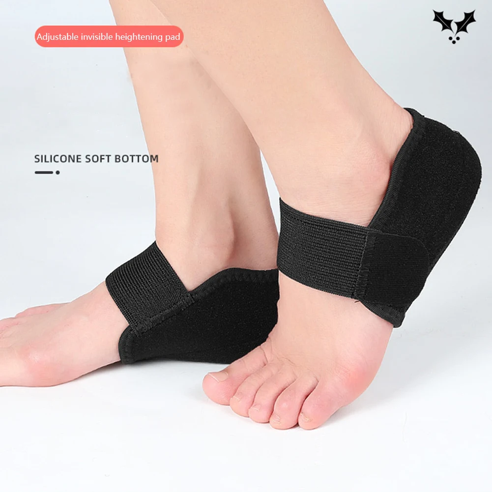 

2 шт., увеличивающие рост стельки для мужчин, женщин и мужчин, защита на полукаблуке, амортизация, увеличивающая рост обувь, подклады на подош...