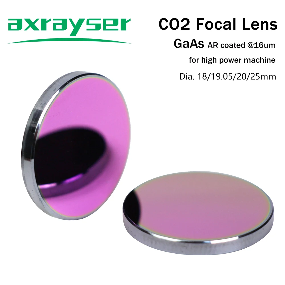 Линза CO2 Focus Pro диам. 18/19 05/20/25 мм fl38 1/50 8/63 5/76 2/101 6 для лазерного гравировального