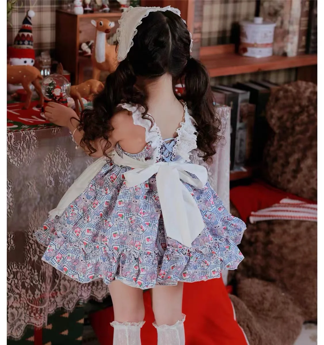Индивидуальное летнее платье в стиле &quotЛолита&quot для девочек тонкое Летнее