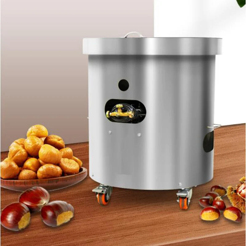 

Sugar-Fried Chestnut Machine Cashew Peanuts Macadamia Nut Baking Machine Commercial Multifunctional Nut Roasting Machine