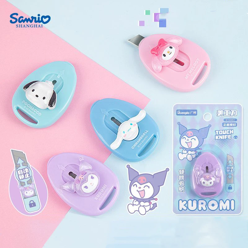 1 шт. мини Sanrio Kuromi коробка для резки инструмент Cinnamoroll Melody детская ручная