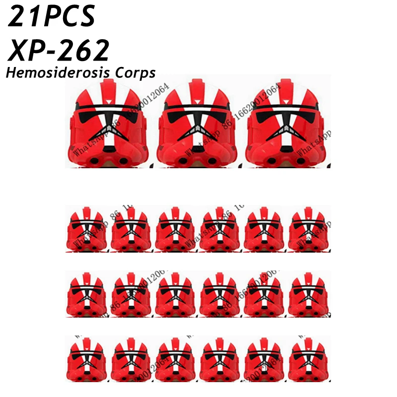 

21pcs/lot 501st Legion Troopers Clone Stormtroopers Assemble Building Blocks Star Captain Rex Bricks Action Figures Children Toy