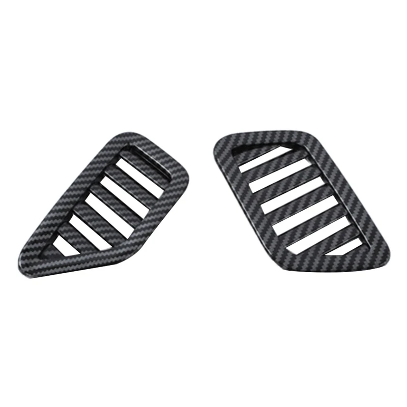 

Украшение для автомобильного переднего верхнего воздуховыпускного отверстия из углеродного волокна для ID.6X 2022