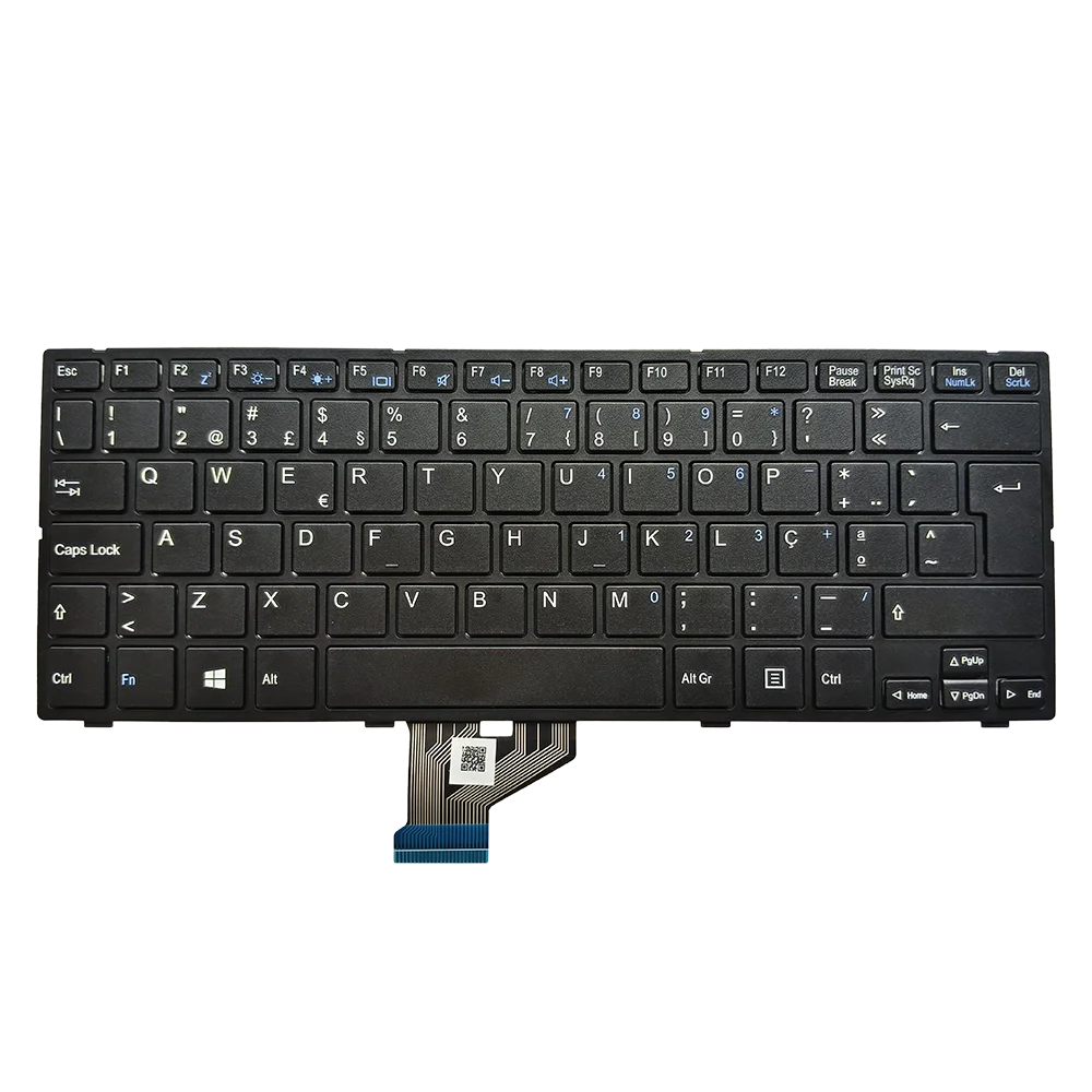 Новая португальская клавиатура для ноутбука Latin PT-BR PO для Noblex Escolar SF20 SF20BA Medion E11201TECLADO CLASSMATE PC LEAP T304 T304P (art.: 3920c97ea8967) - 3920c97ea8967