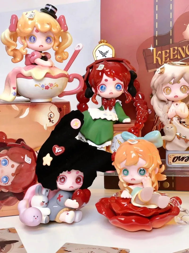 Подлинный призрак Keeno загадочное сокровище слепая коробка милая кукла для