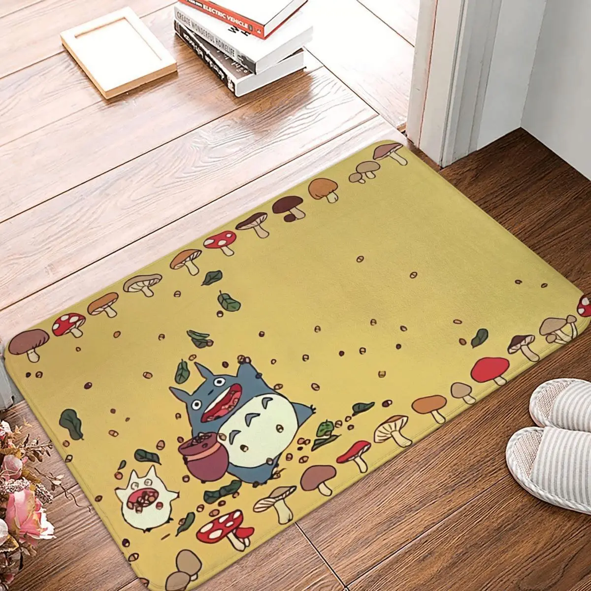 

Kawaii Мой сосед Тоторо Миядзаки Хаяо Аниме Коврик для ванной коврик Домашний дверной коврик кухонный ковер входная дверь