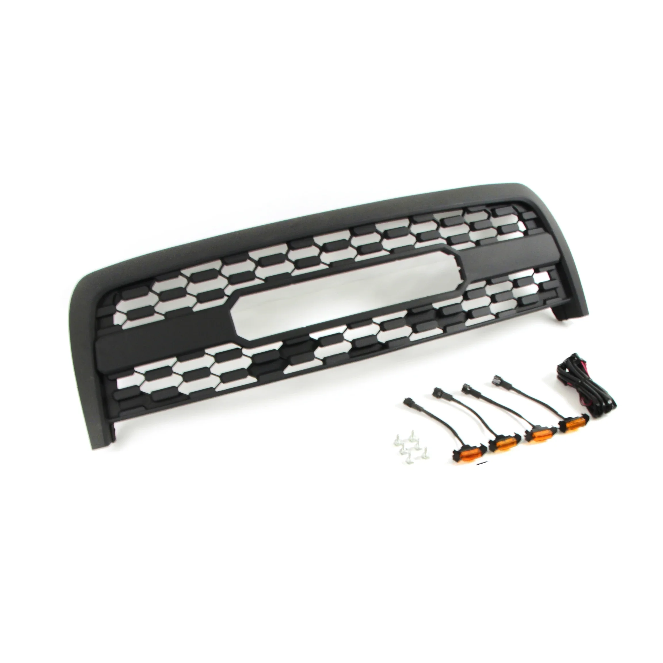 

4X4 Off Road Truck ABS Black grille With Light Fit For 2003-2006 Toyota Tundra