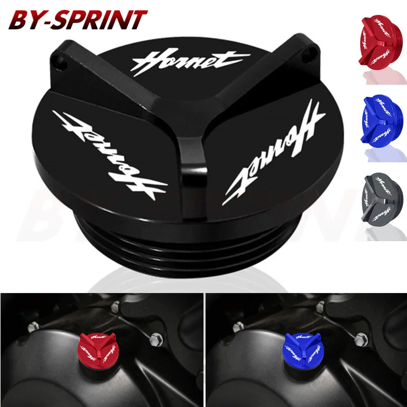 Мотоциклетный M20 * 2 5 CNC алюминиевый наполнитель масла для HONDA Hornet 600 900 HORNET CB600F 2012 2011