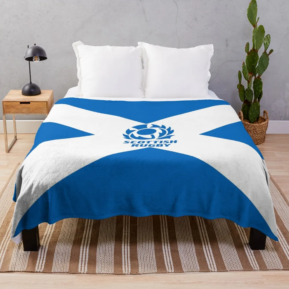 

Scotland Rugby Throw Blanket Luxury St Blanket