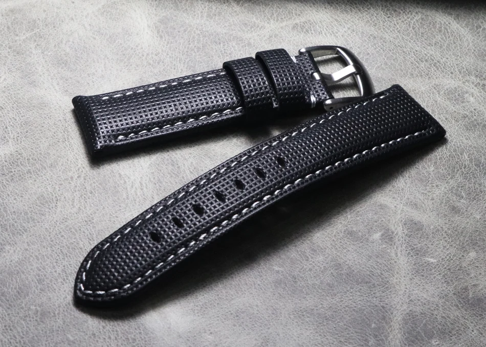 

Handmade High Quality Watch Band for PAM Style Men's BlackWatch Bands Genuine Leather Business Watchband Strap 20/21/22/24/26 mm