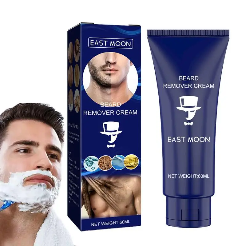 

Depilatory Cream Depilatory Cream For Men Quickly Penetrates Hair Follicles 60ml Painless Hair Remover Depilatory Cream For Face