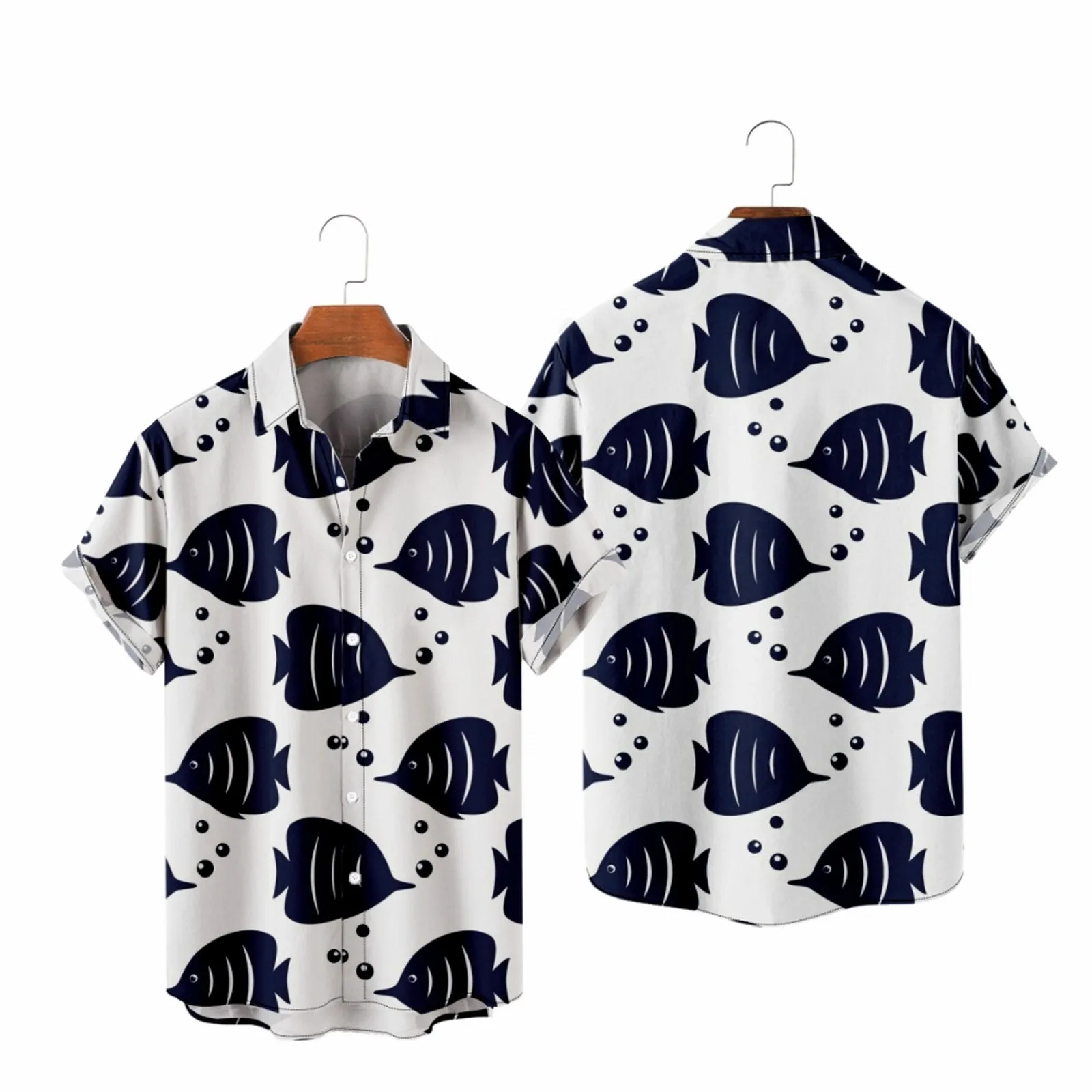 

Комплект мужской футболки с принтом, Гавайские рубашки с коротким рукавом, на пуговицах, пляжные футболки, рубашки для мужчин, большие разме...