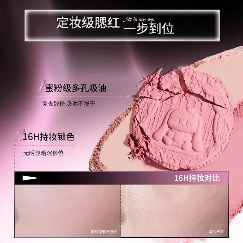 Фото Пудра-румяна NEIYOU Honey Powder Expansion Shrink Color Calm: Новинка 2026 года, стойкая, осветляющая, для фиксации макияжа №3