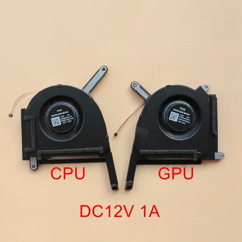 Новый оригинальный вентилятор охлаждения процессора и графического ноутбука