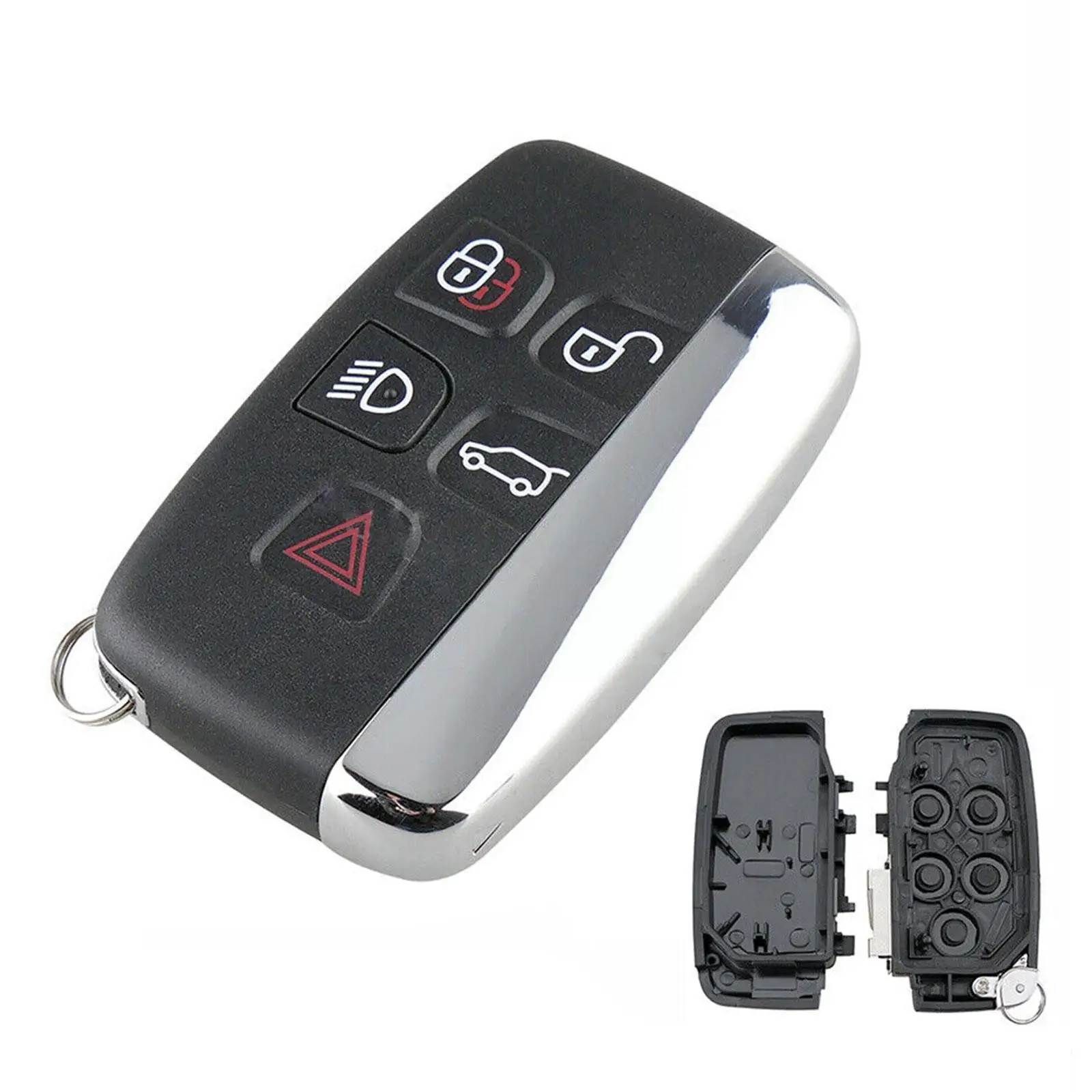 

5 Button Remote Car Key Shell Case Housing For Range Rover Evoque Discovery 4 Freelander 2 for Land Rover LR4 Accessories
