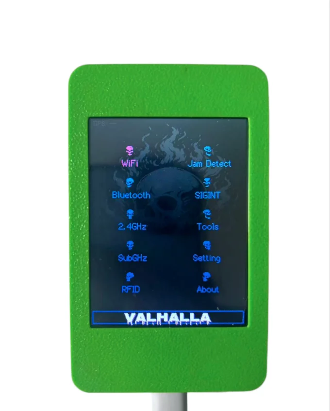 Фото Плата разработчика ESP32 HaleHound: версия прошивки V3.4.0, монитор Wi-Fi/Bluetooth, 2,8-дюймовый сенсорный экран, отображение RSSI. №1