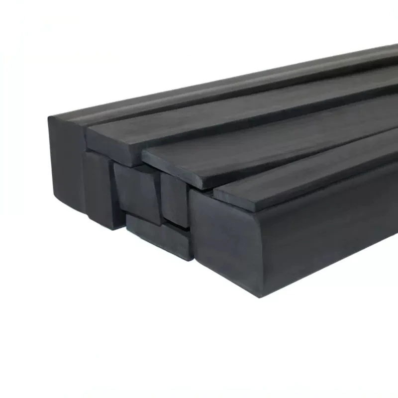 

EPDM однотонный в полоску плоская балка, устойчивая к истиранию, 1 метр, Черная