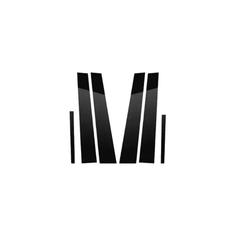 

6 шт. Накладка на окно автомобиля для Kia Optima K5 TF 2011 2012 2013 2014 2015 стойки B C стойки двери наклейки глянцевые аксессуары