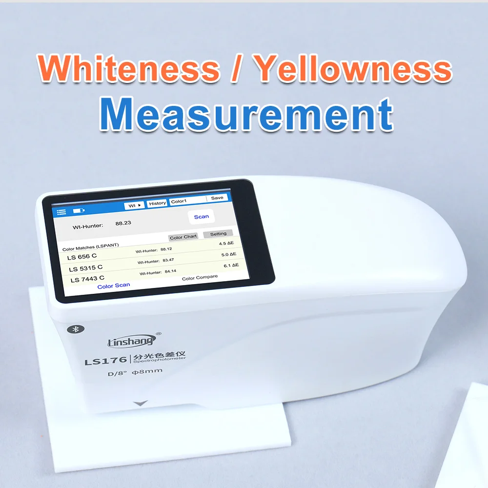 Колориметр Профессиональный LS176 Д/8° Белизна И Желтизна Кривые Спектрального