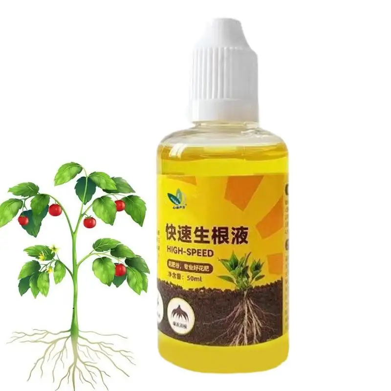 

Plant Root Stimulator Liquid Rapid Rooting Agent Cutting Liquid Fertilizer Rich Nutrient Fast Acting Plant Seedling Fertilizer