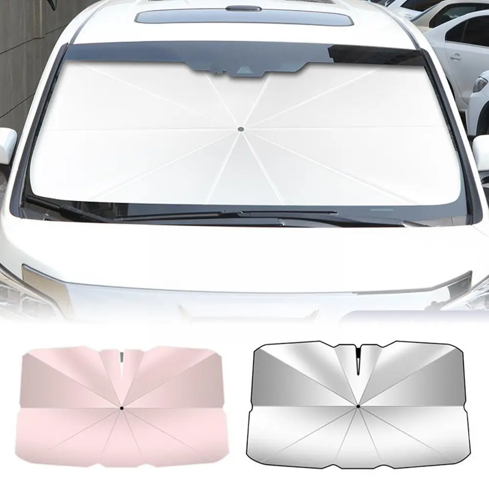 

1 шт. Автомобильный солнцезащитный зонт, автомобильный солнцезащитный козырек на ветровое стекло, теплоизоляция для модели Tesla 3 Y, солнцезащитный козырек на окно автомобиля, солнцезащитный козырек D8M4