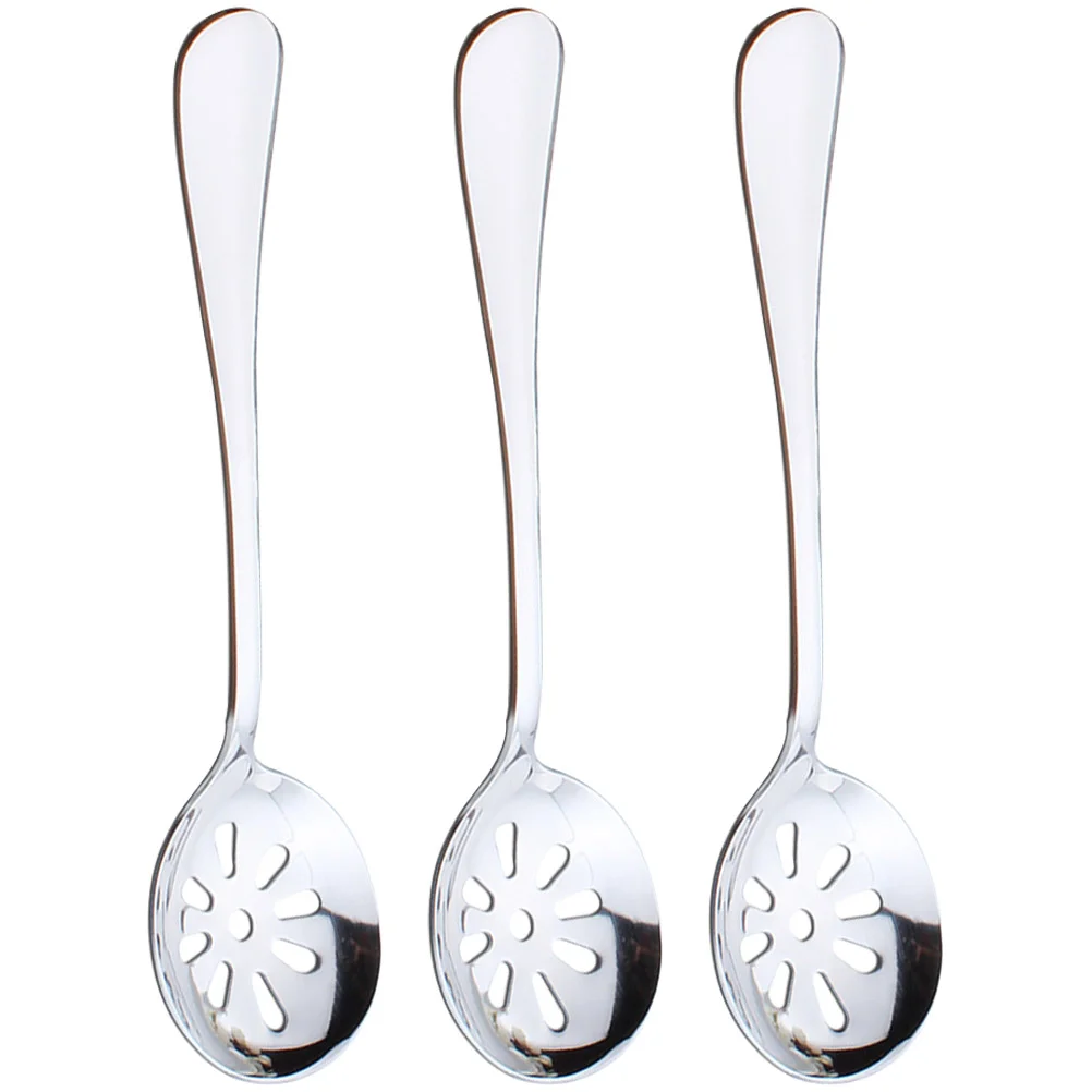 

3Pcs Household Small Slotted Spoons Serving Utensils Slotted Utensils for Dinner Home Daily Kitchen