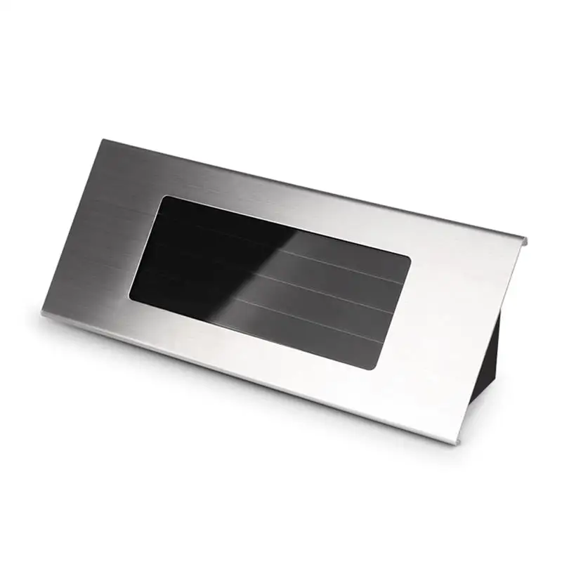 

LED Doorplate Lamp Stainless Outdoor Apartment House Porch Numbers Light With Backlight LED Solar Powered Wall Light