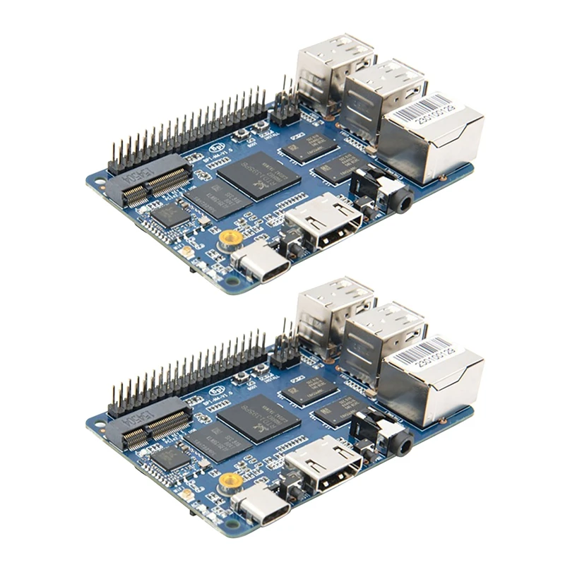 

For Banana Pi BPI-M4 1GB/2GB DDR4 RAM Realtek RTD1395 A53 Quad Core 64Bit Development Board Support 8G EMMC Flash