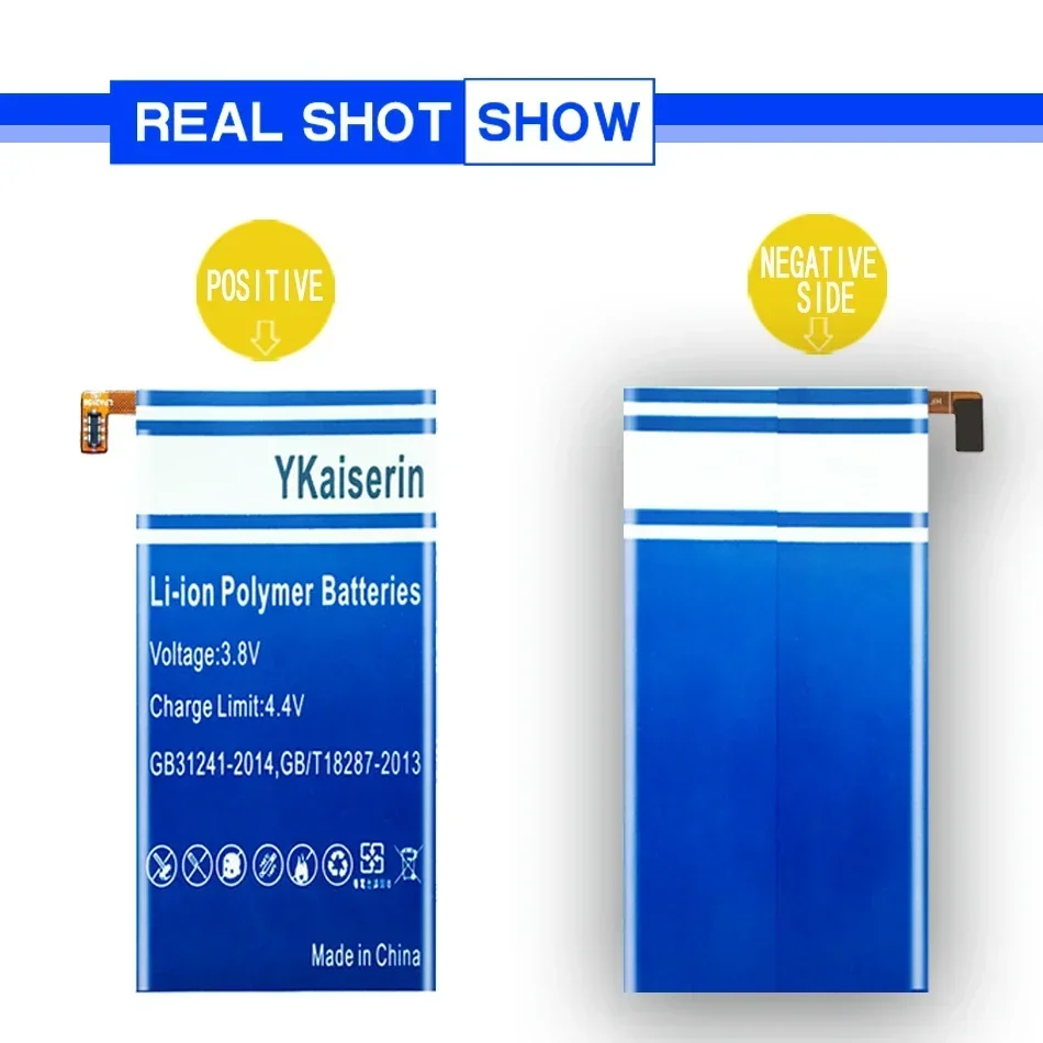 YKaiserin TLp029B2 TLp029B1 Сменный аккумулятор для Alcatel Flash Plus 2 FL02 4500 мАч Аккумуляторы
