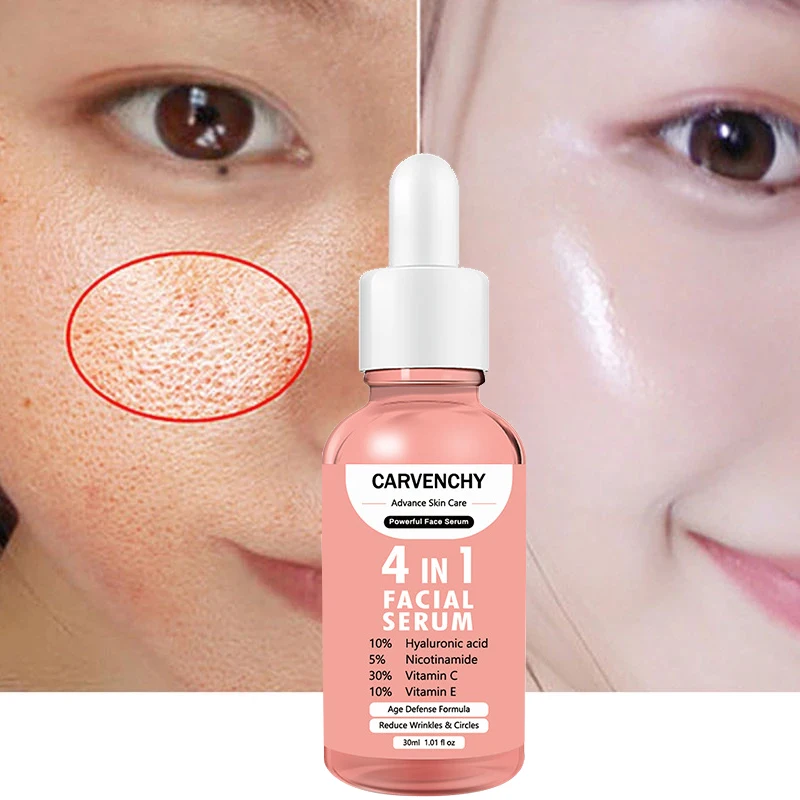 

Vitamin C Facial Serum Anti Aging Anti Wrinkle Firming Moisturizing Whitening Shrinking Pore Removing Dark Spot Skin Care 30ml