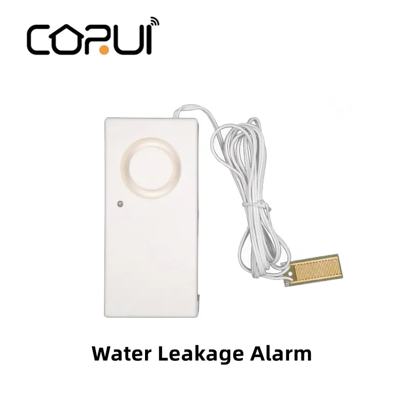 

CORUI Independent Water Leak Sensor Detection Flood Alert Home Alarm Smart Home Automation 110dB Water Leakage Alarm Detector