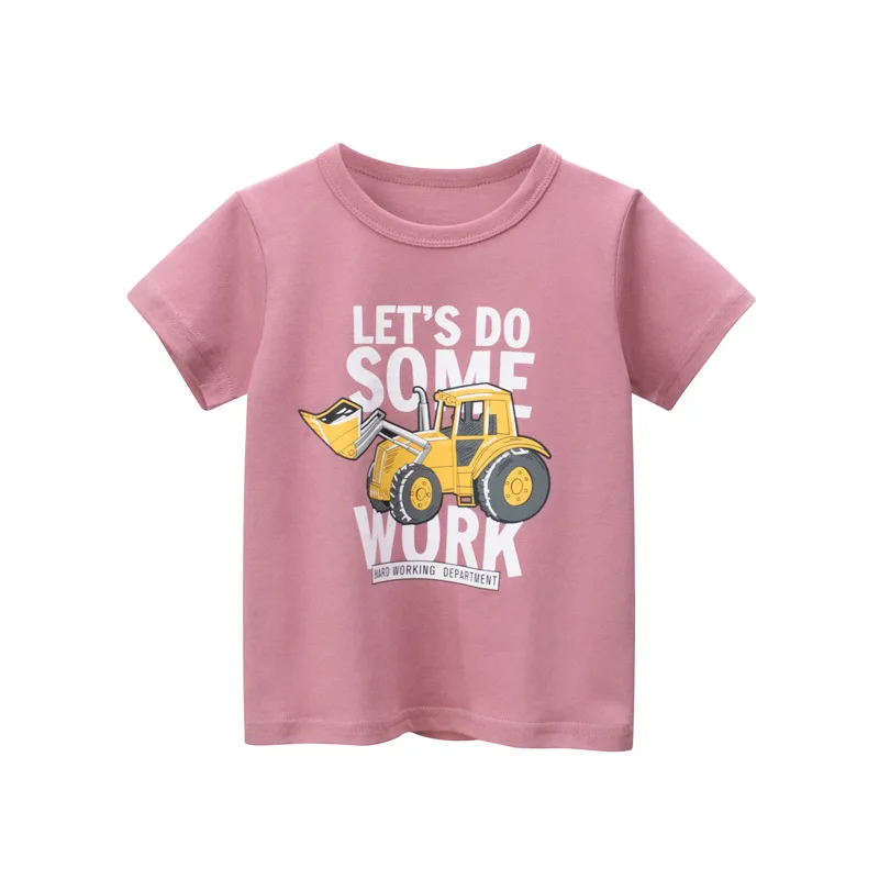 

2022 Kids T-shirt Girl Cartoon Tops Cute Baby Cotton Tees Summer Clothes Tomato Toddler T Shirts Children Top Costume