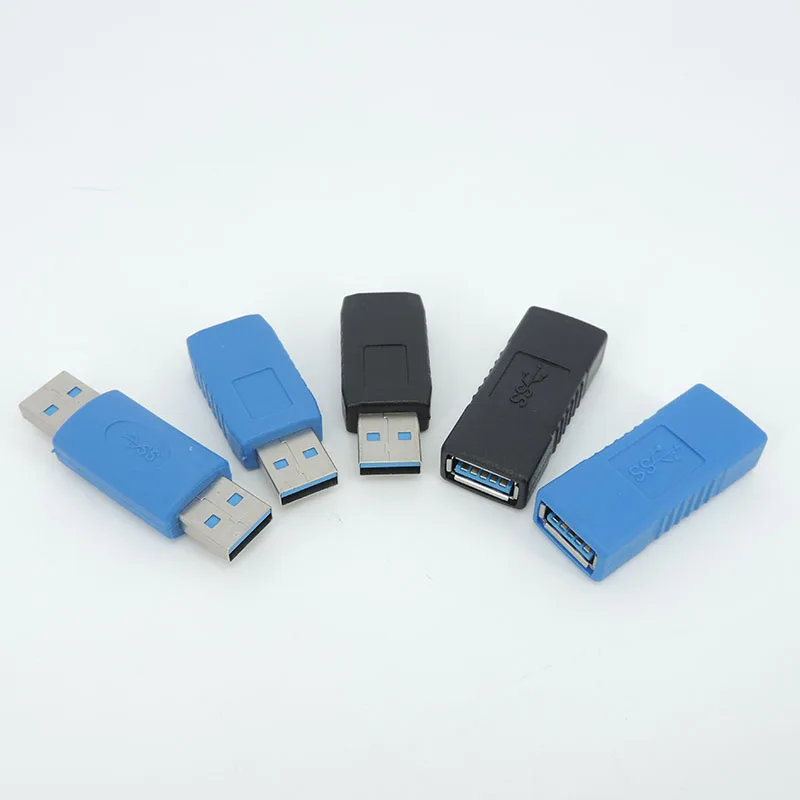 

USB 3.0 Type A Male female To Female male Adapter Connector USB3.0 AM To AF Coupler Converter for Laptop PC cable Extender Q1