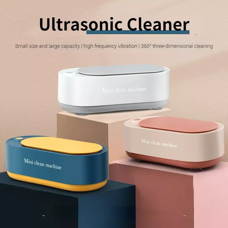 

Ultrasonic Cleaner Box Washing Machine Jewelry Eyeglasses Ultrasonic Washing Machine USB Rechargeable Mini Jewelry Cleaner