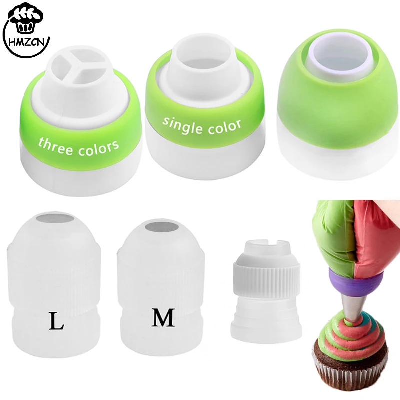 

1PCS Dessert Decorators Adapter Pastry Nozzles Cake Decorating Tools Icing Piping Nozzle Cream Cupcake Tips Baking Accessories
