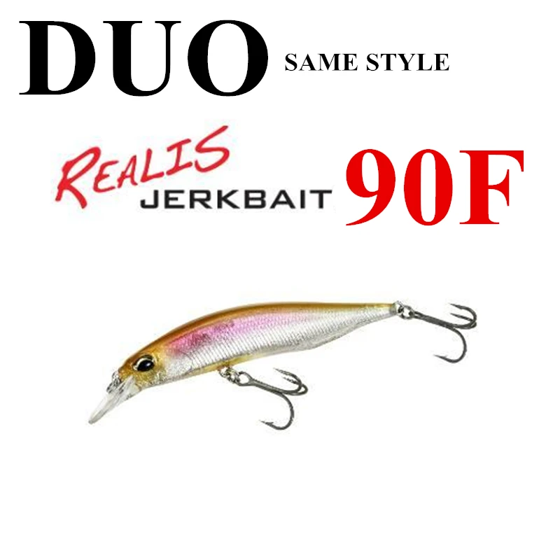 Фото LURETV DUO SAME STYLE, импортированный из Японии, REALIS JERKBAIT 90SP насос стоп-подвеска Mino дистанционный ход микроматериал road9083 №1
