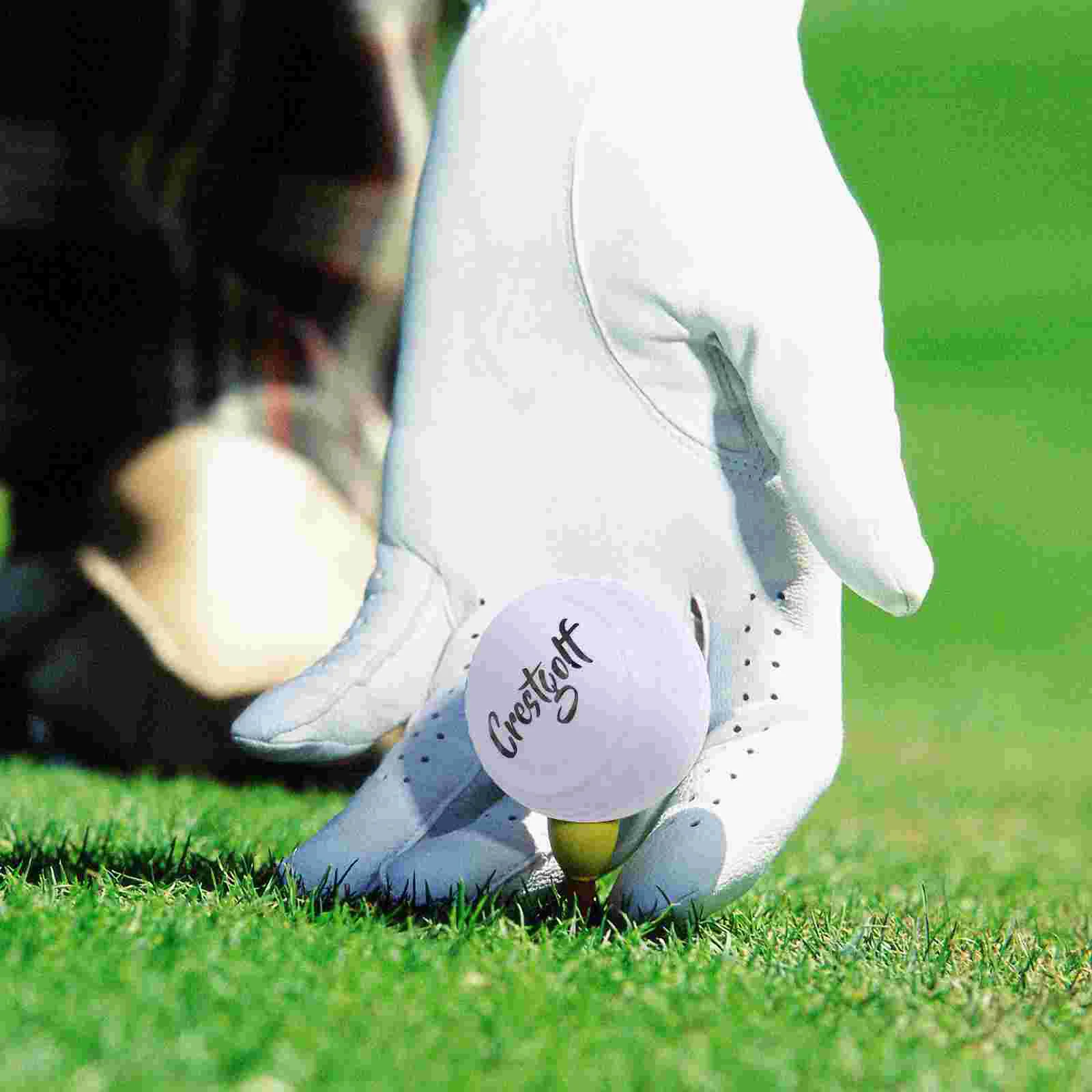 Спортивный мяч для гольфа 2 шт. плоский мисс софтбол тренировочные мячи