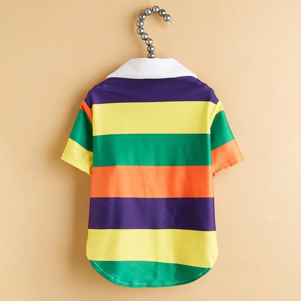 

Dress-up Washable Pet Dog Cat Two-legged Stripes Clothes Pet Supplies