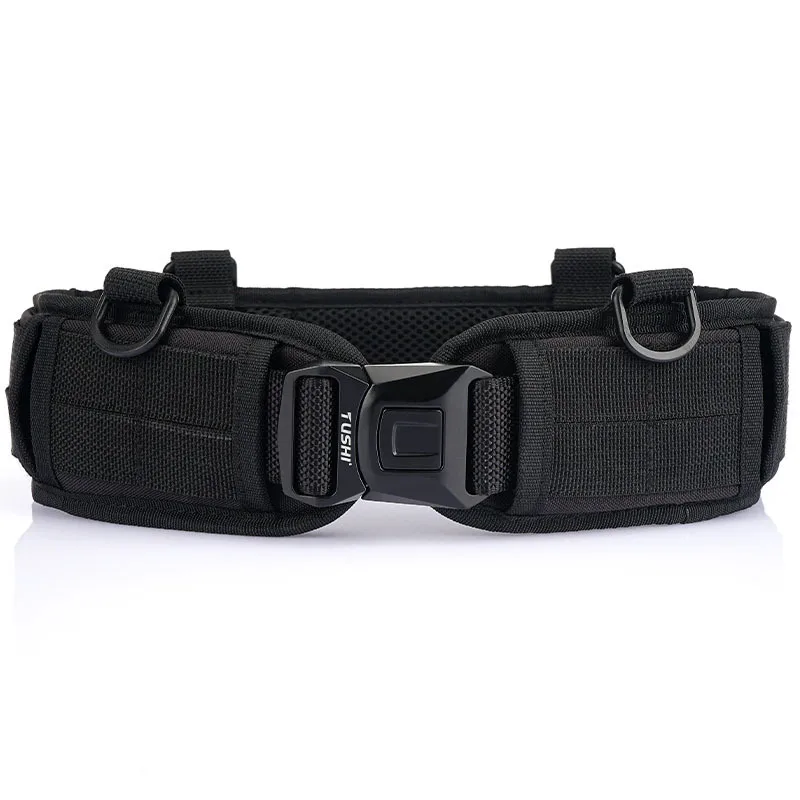 Outdoor Tactical Belt Men'S Multi-Function Quick Dry Card Buckle Waist Seal High Quality Nylon Canvas Set Waist Seal Belt A3271