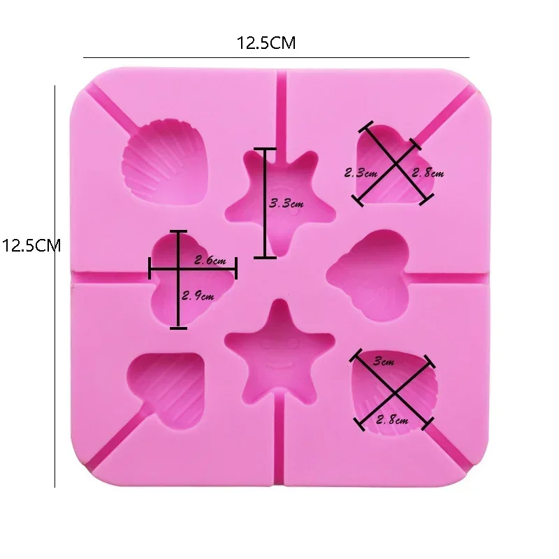 

Силиконовые леденца на палочке плесень шоколадная сахарная пресс-форм для леденцы торт украшение печенья DIY Инструменты для выпечки торта декорирования Кухня печь