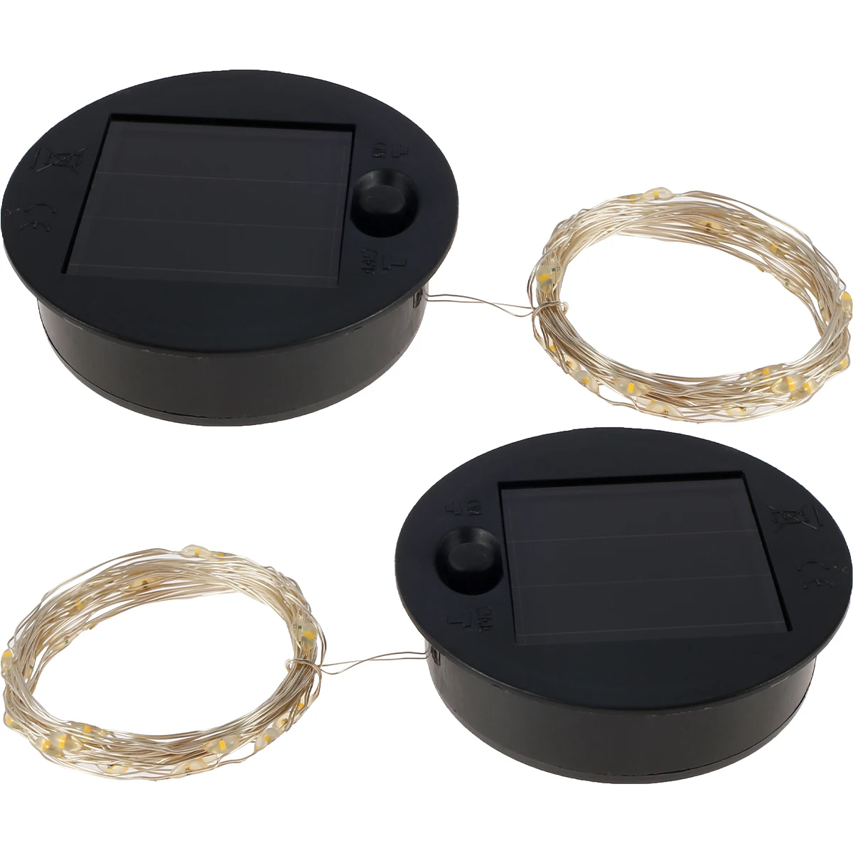 

2 шт. Солнечные фонарики everso с LED-гирляндой