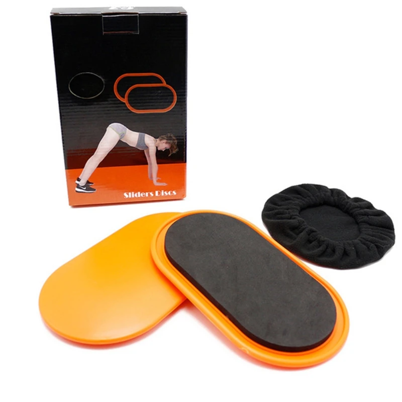 Sided Gliding Discs for Exercise Compact Core Gliders for Home Gym - Fitness Equipment & Full-Body Workout Accessories