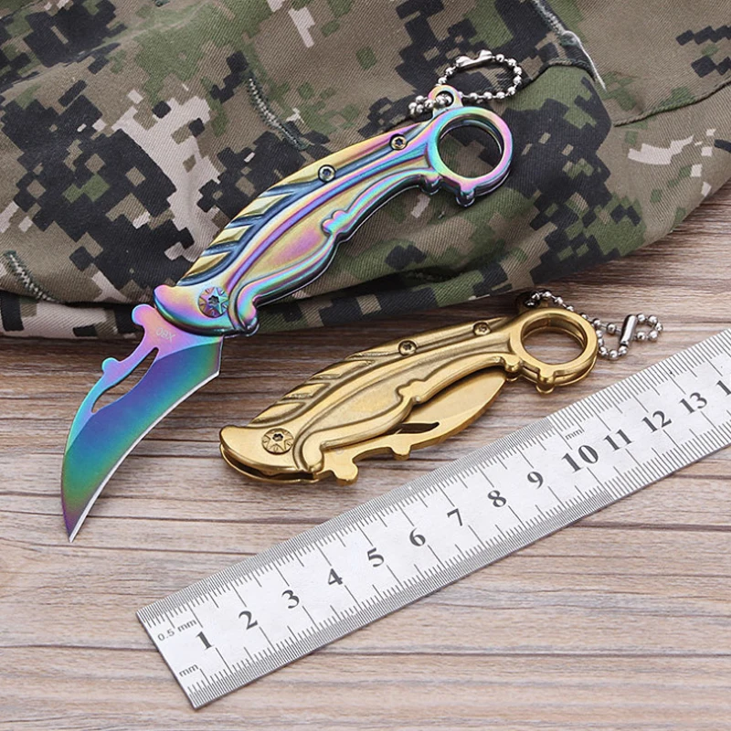 

Высокопрочный складной мини-нож из нержавеющей стали для повседневного использования