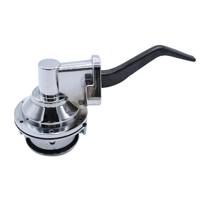 For SB Small Block Ford 221 260 289 302 351 Two Valve 80 Gph Mechanical Fuel Pump Chrome