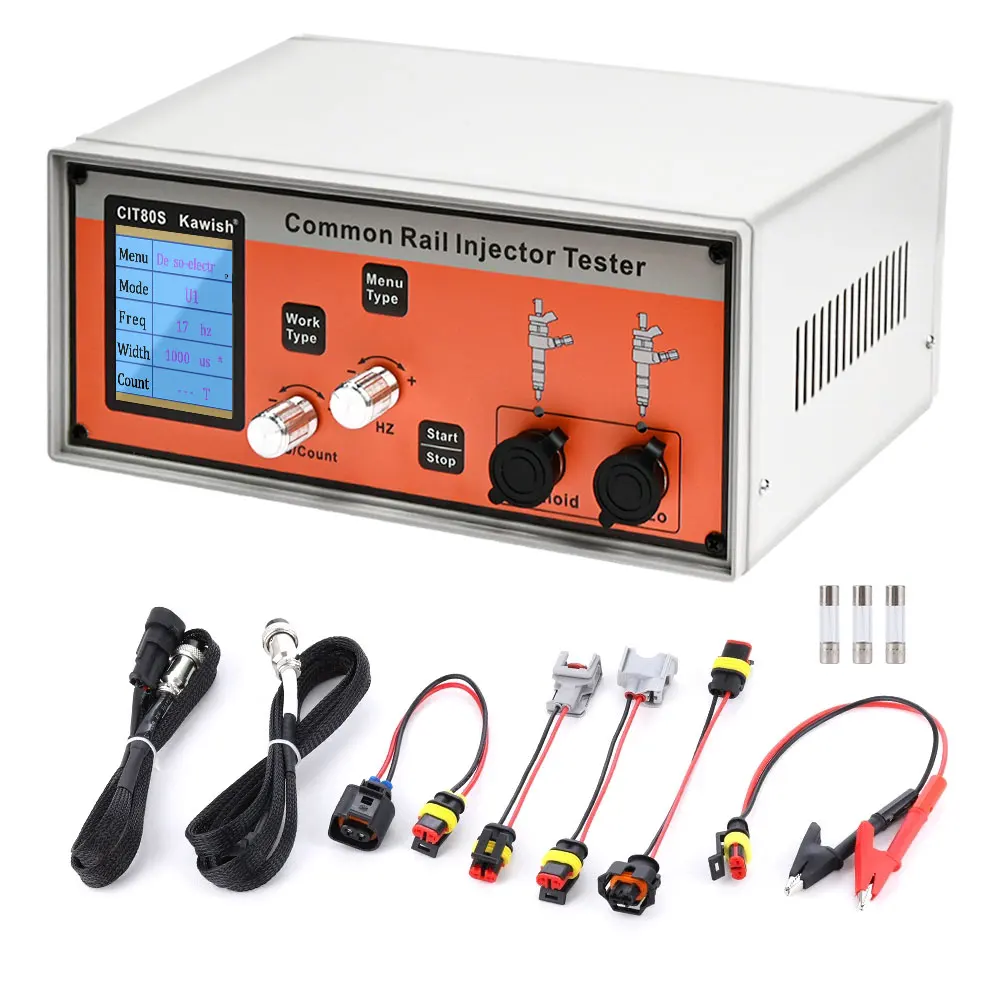

2025 ! Обновление CIT800 Дизельный тестер форсунок Common Rail Тестер дизельных пьезоинжекторов Драйвер электромагнитных форсунок
